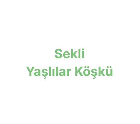 SEKLİ YAŞLILAR KÖŞKÜ Huzurevi ve Yaşlı Bakım Merkezi / BEYPAZARI SEKLİ YAŞLILAR KÖŞKÜ Huzurevi ve Yaşlı Bakım Merkezi / BEYPAZARI